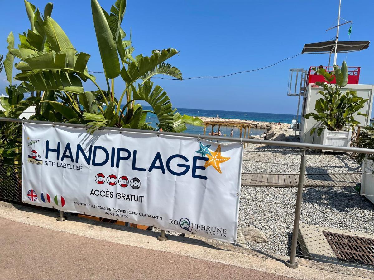 Location Saisonniere Menton 220 M Des Plages Экстерьер фото