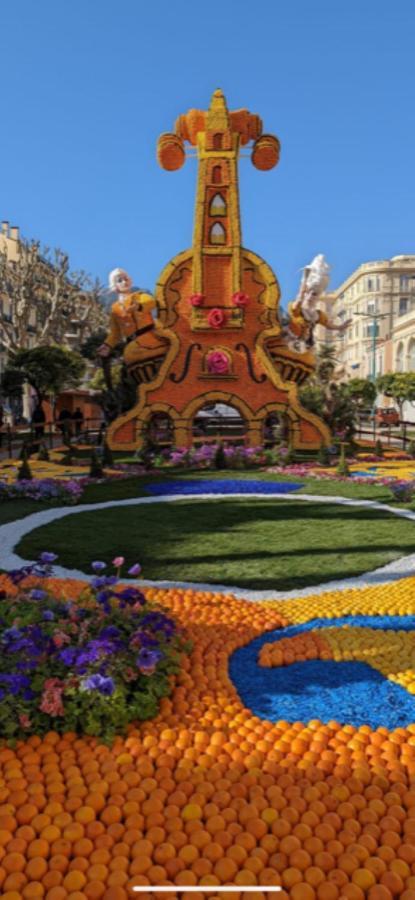 Location Saisonniere Menton 220 M Des Plages Экстерьер фото